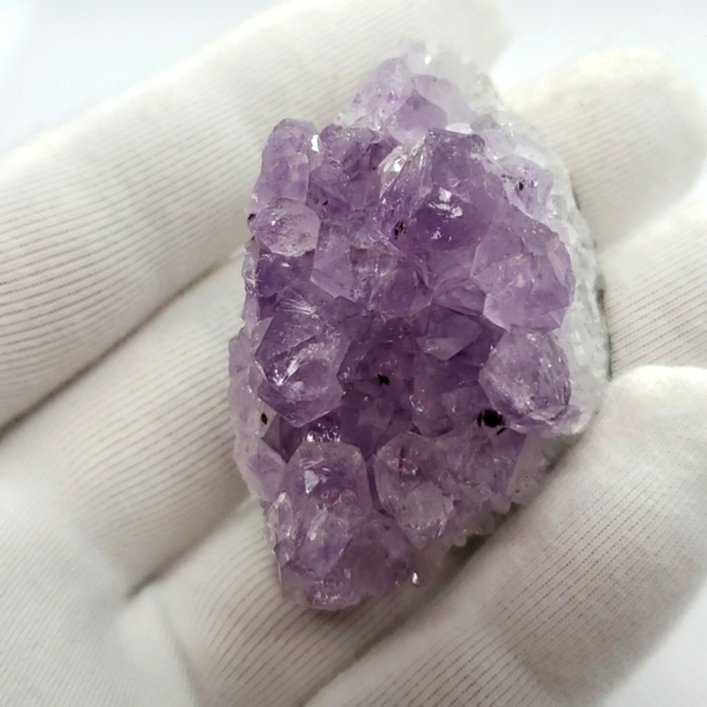 Amethyst Clusters Two Beautiful Pieces Dark & Light Colors #38 - Picture 12 of 13